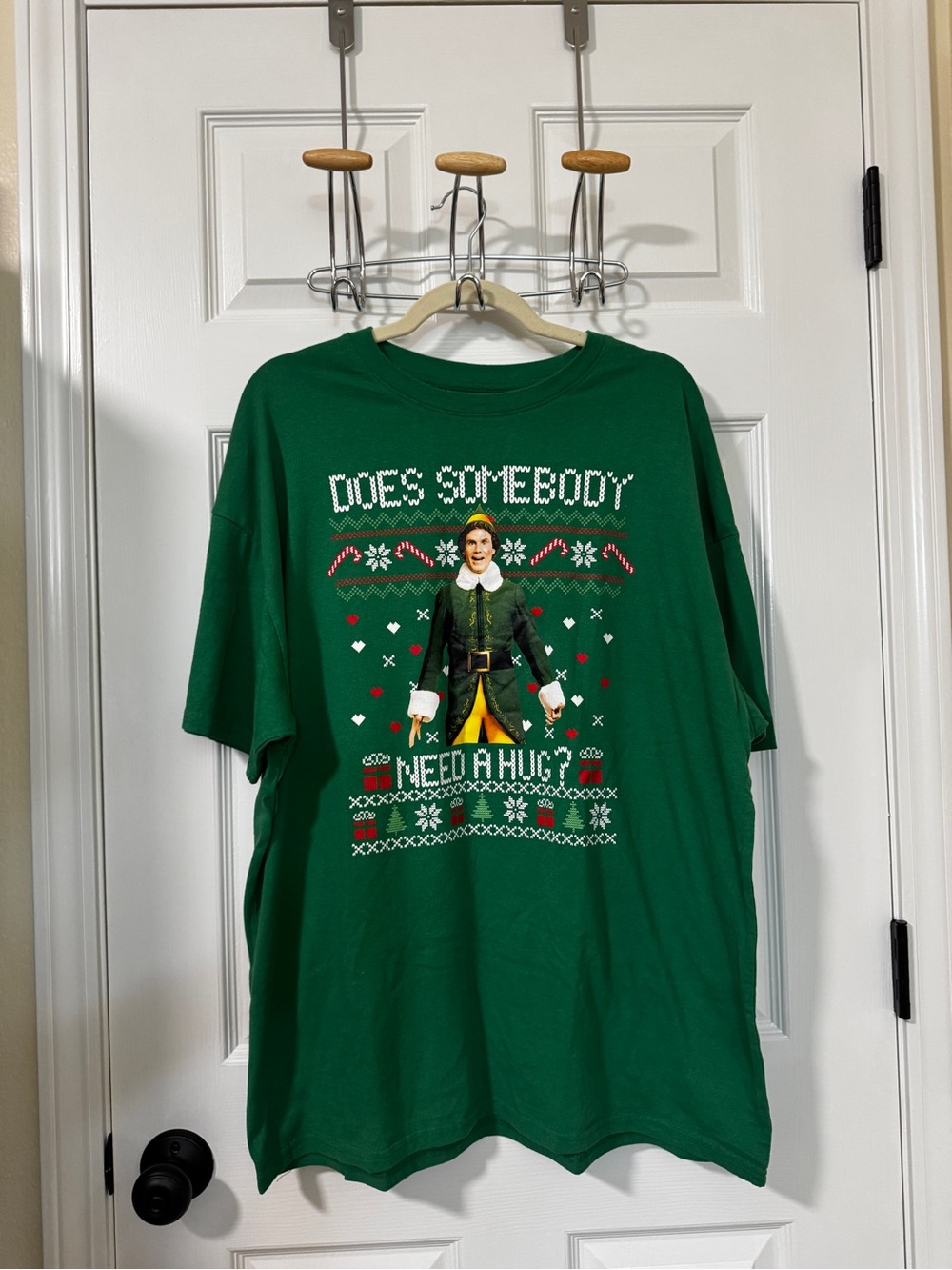 ELF Green Graphic Holiday Tee - Buddy the Elf